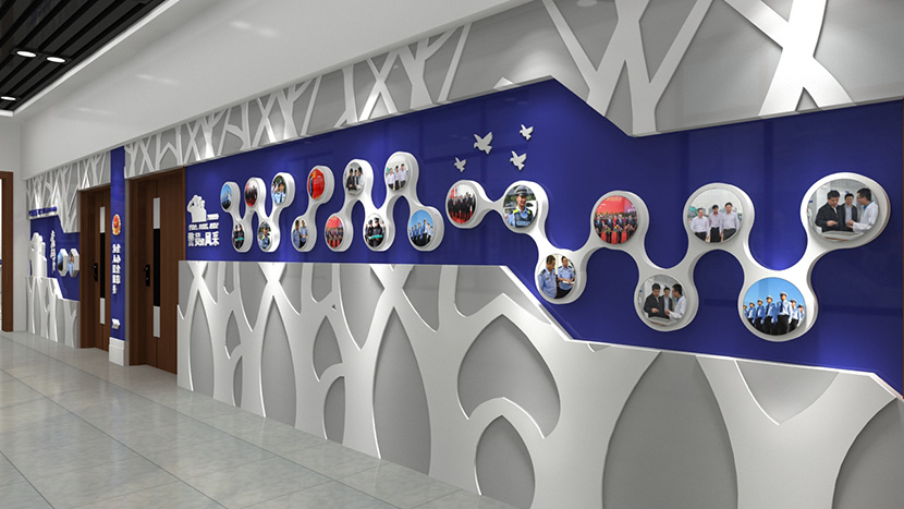 展厅设计|文化墙设计|企业展厅设计|3D效果图设计|1396me皇家世界广告公司